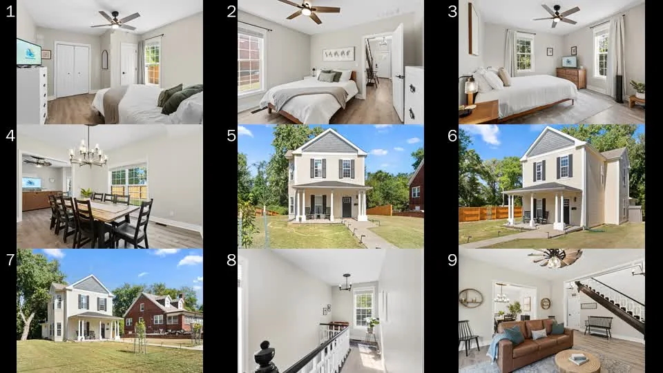Authentic Horizon Haven property photography showing bedrooms, living spaces, and exterior